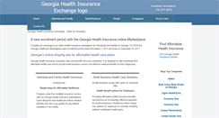 Desktop Screenshot of healthinsurance-georgia.com