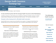 Tablet Screenshot of healthinsurance-georgia.com